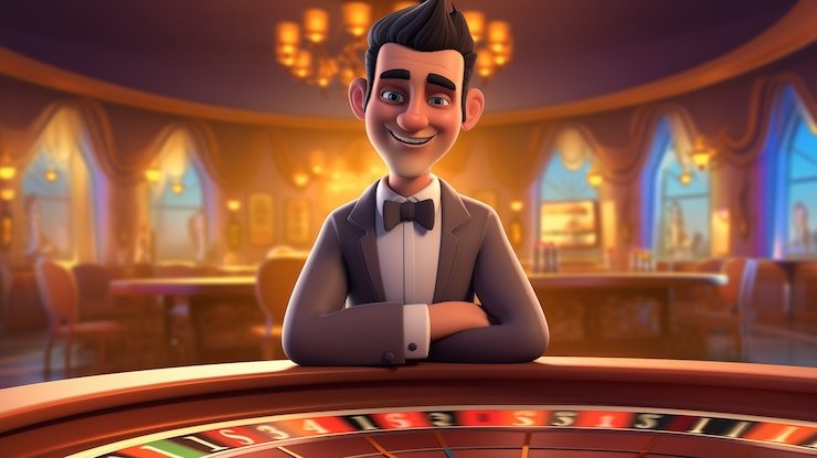 Studio dealer langsung titi4d menampilkan meja blackjack profesional, dealer berpengalaman, dan kamera multi-sudut berkualitas HD